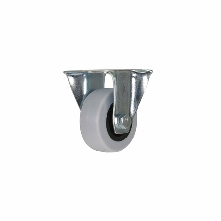 VESTIL Light Gray Rigid Thermoplastic Polyurethane Rubber Caster 2 x 13/16 CST-B23-2X1TPR-R